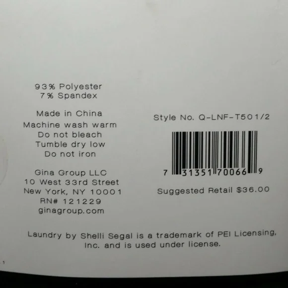 Black Fleece Lined Footless Tights Small Leggings - Picture 5 of 9